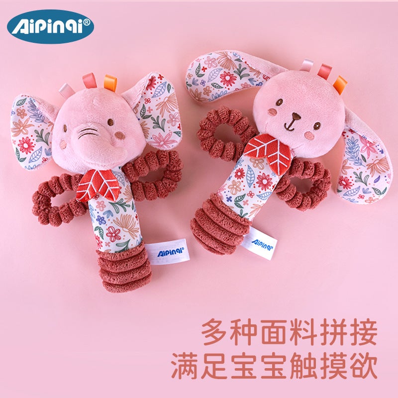 Aipinqi New Hand Rattle Stick Baby Soothing Plush Toy Colorful Grasping Stick Infant Toy 0-1 Year - Image 4