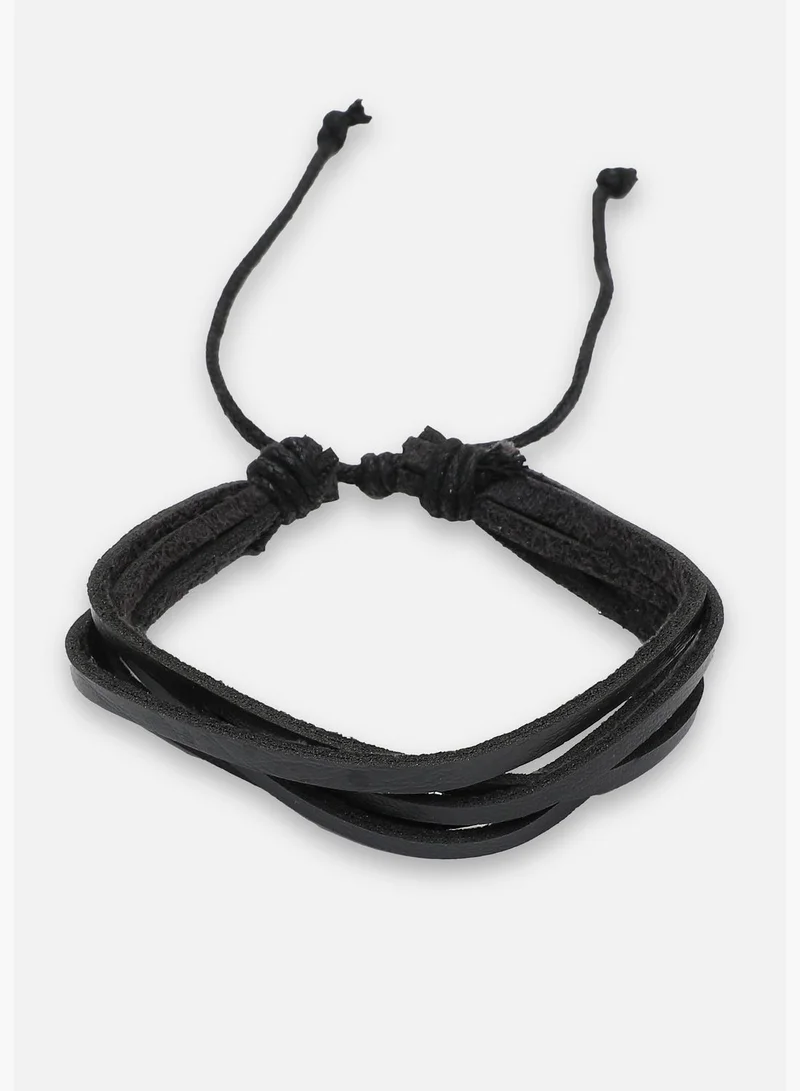 SOHI Trendy Casual PU Leather Designer Bracelet For Women