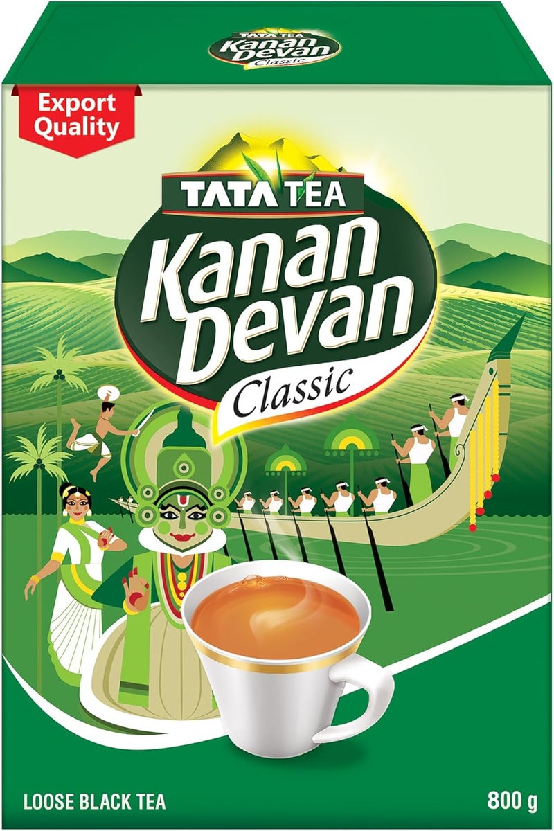 Tata Tea Kanan Devan Classic Loose Black Tea 800g - Image 1