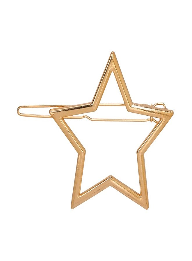 YouBella Jewellery Hair Accessories Golden Crystal Combo of 3 Hair Pin Hair Clip for Girls and Women (Style 1) - Image 4