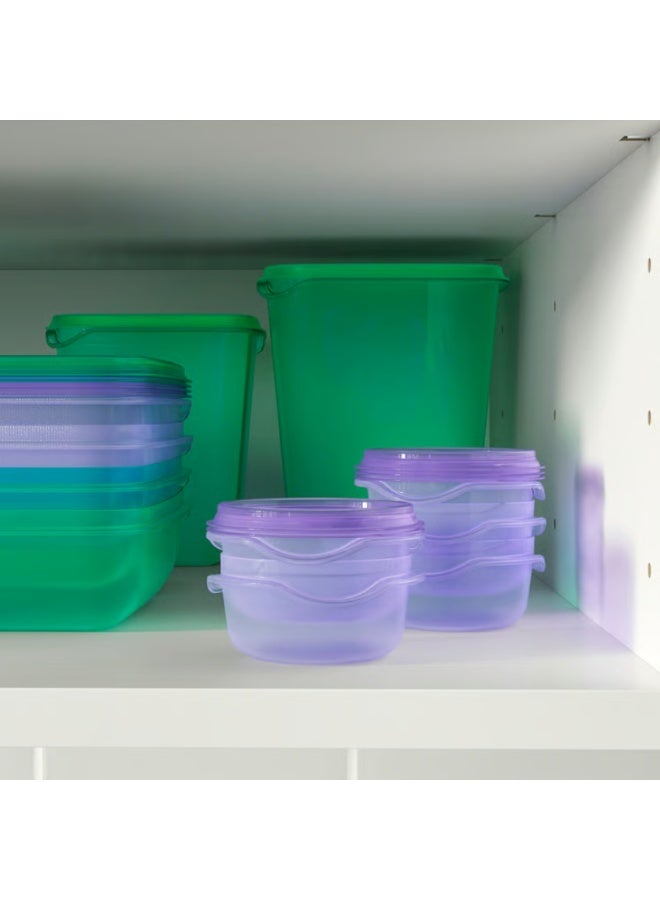 IKEA (IKEA) بروتا علبة طعام بغطاء، لون أرجواني، 70 مل - Image 4
