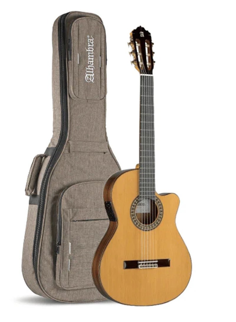 Alhambra 6859 V – 5P CT E2 | Electro Classical Cutaway Guitar | 5 Series | Fishman E2 Pickup | Spanish Made | Gloss Finish - Image 3