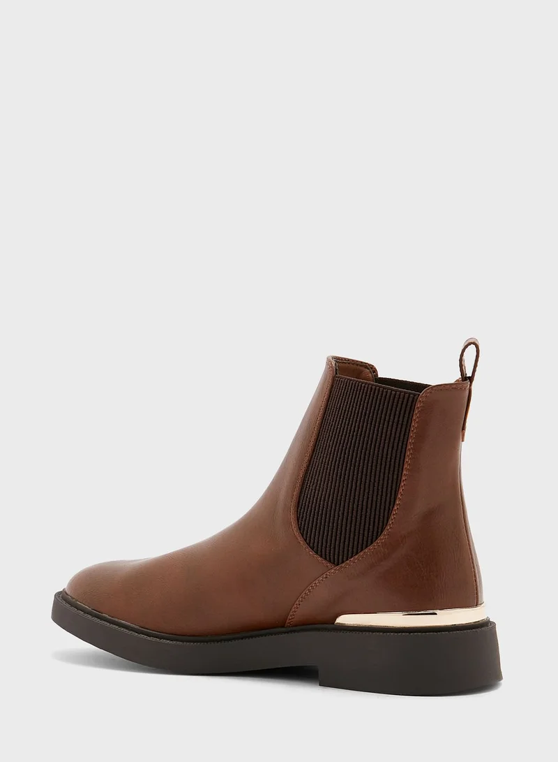 NEW LOOK Biscuit  Ankle Boots