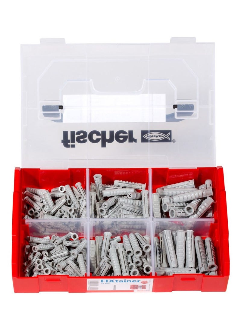 Fischer FIXTAINER - SX Plugs Various Sizes 210pcs