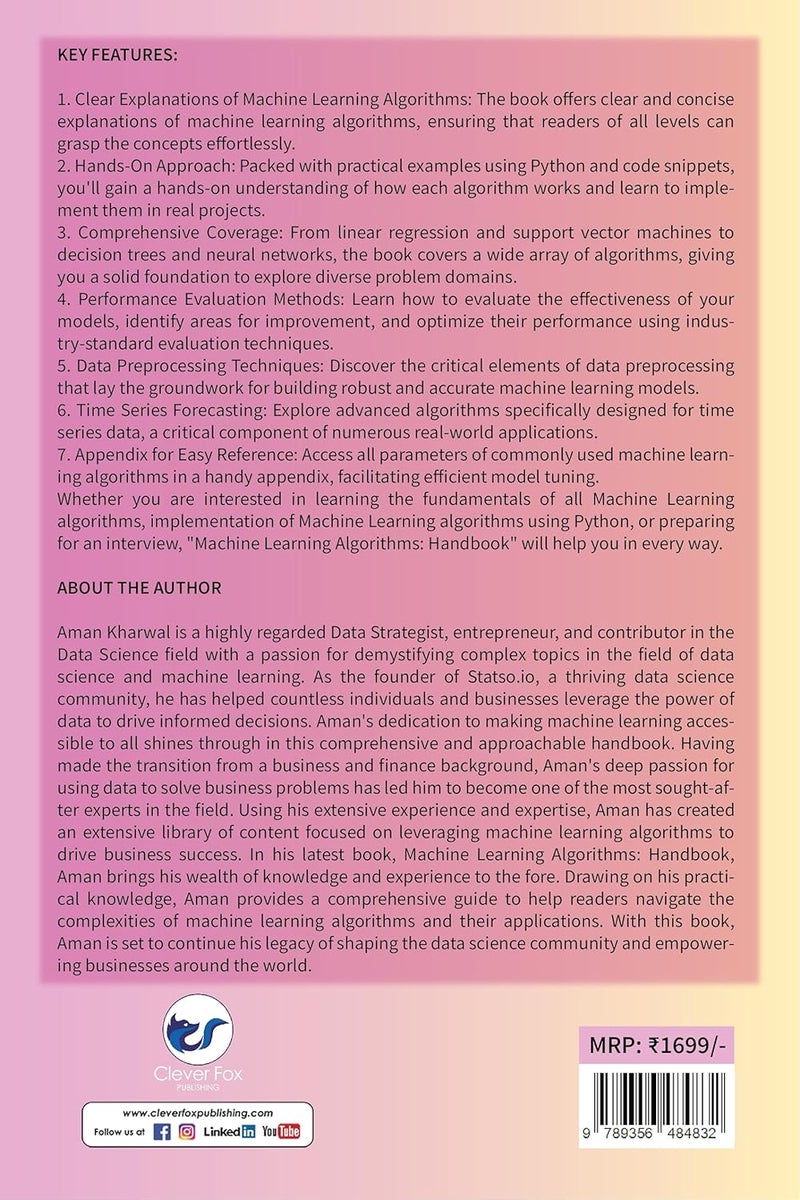 Machine Learning Algorithms: Handbook - Image 2