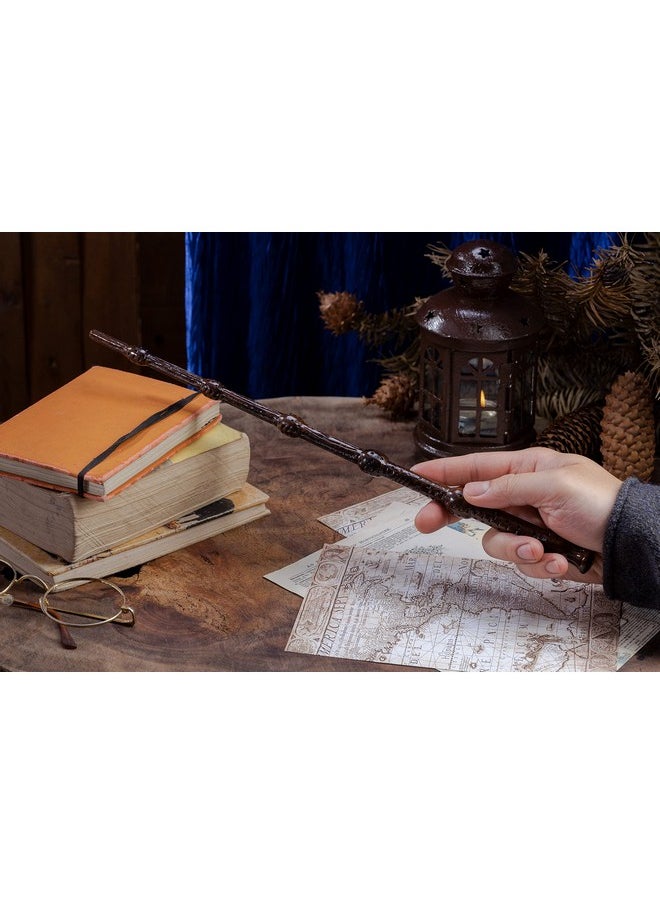 Handicraftviet - Hand Carved Wooden Magic Wand, Magic Wands For Wizards, Witch Wand 15 In For Collection, Magical Gift For Halloween, Christmas And Birthday Party, (S3)  - Image 3