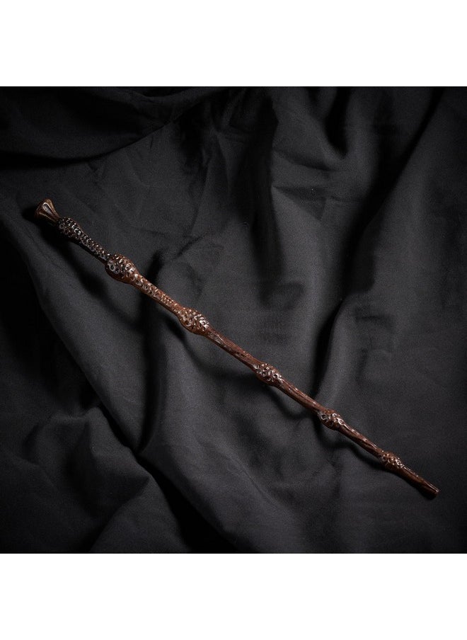 Handicraftviet - Hand Carved Wooden Magic Wand, Magic Wands For Wizards, Witch Wand 15 In For Collection, Magical Gift For Halloween, Christmas And Birthday Party, (S3)  - Image 2