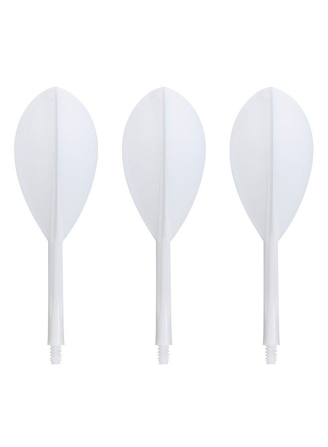 CONDOR Darts Flight Plain White Teardrop M - Image 1