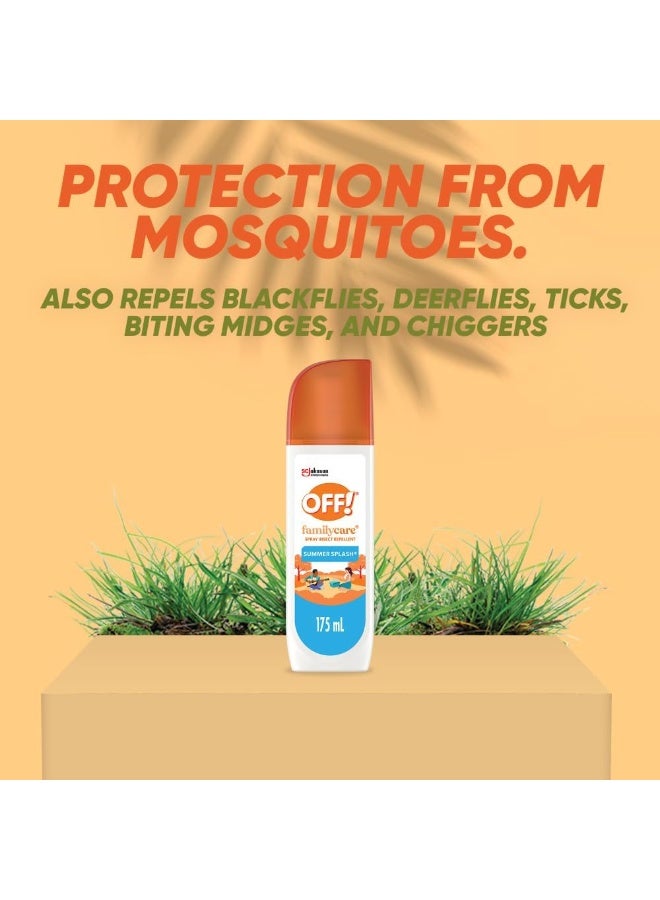 OFF! Off Family Care Spray Insect Repellent, Summer Splash Scent- 175ml - Image 4
