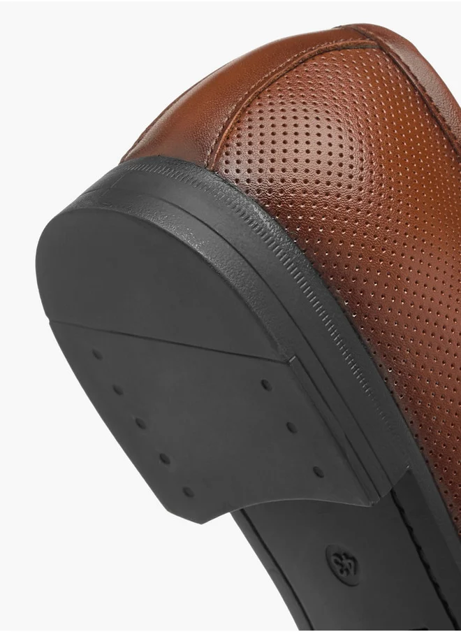 LBL by Shoexpress Men's Metal Accent Slip-On Loafers