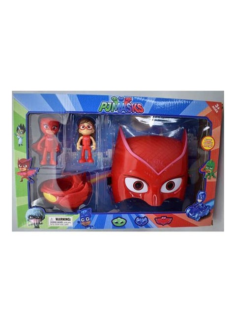 4-Piece Owlette Masks And Action Figures Playset