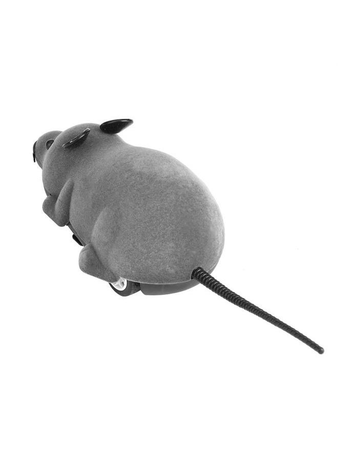 null - Wireless Remote Control Mouse,Remote Control Toy for Cats, Electronic Rat Toy for Kitten Funny Chasing Simulation Animal Toys Pet Novelty Gift(Gray) - Image 1