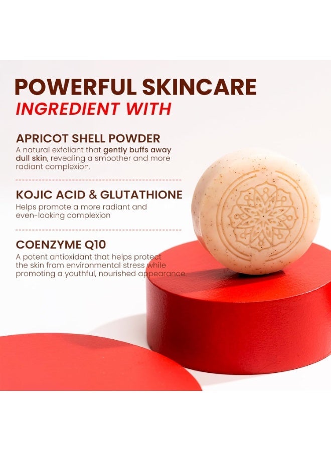 كوجي وايت Kojic Acid Bump Eraser Body Scrub Soap 2.82 oz (2 Bars) - Image 5