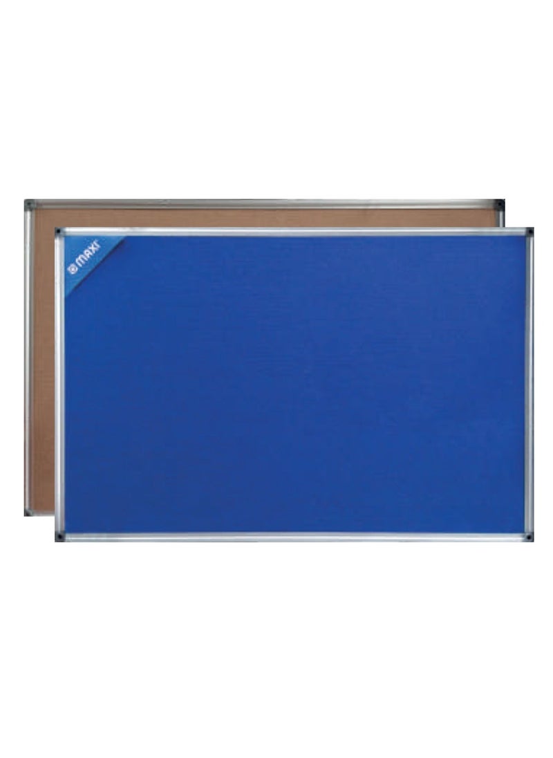 Maxi 60x90cm Size Felt Board Blue Fabric  - Image 1