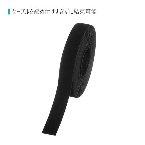 Panduit HLS-15R0 Tak-Ty Hook And Loop Cable Tie, Continuous Roll, 50lbs Min Tensile Strength, Variable Max Bundle Diameter, 0.750" Width, 15.0ft Length - Image 4