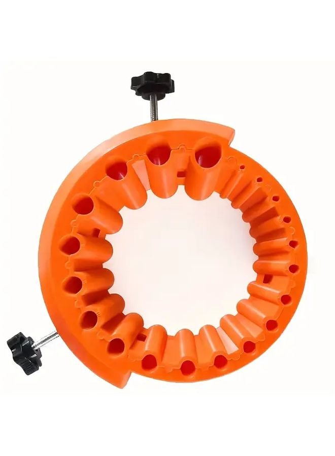Orange Drill Grinding Sharpening Machine 125mm Blade Angle Grinder Attachment No Power Required - Image 1