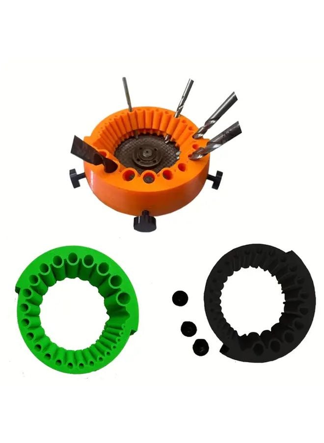 Orange Drill Grinding Sharpening Machine 125mm Blade Angle Grinder Attachment No Power Required - Image 2