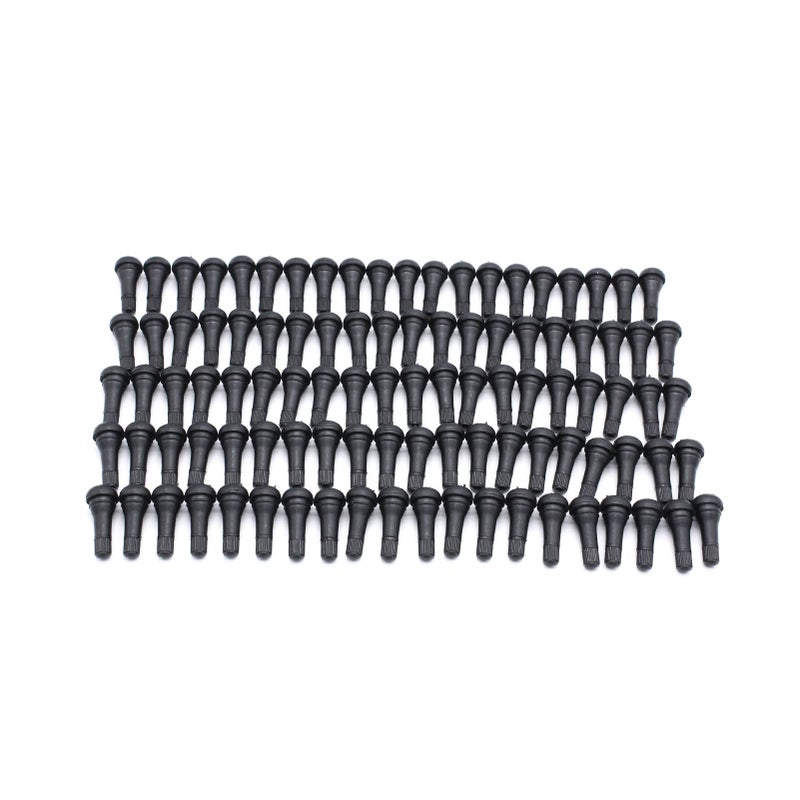 TR413 Rubber Snap-in Tire Valve Stem (100pcs/bag) for Car Auto Vehicle - Image 3