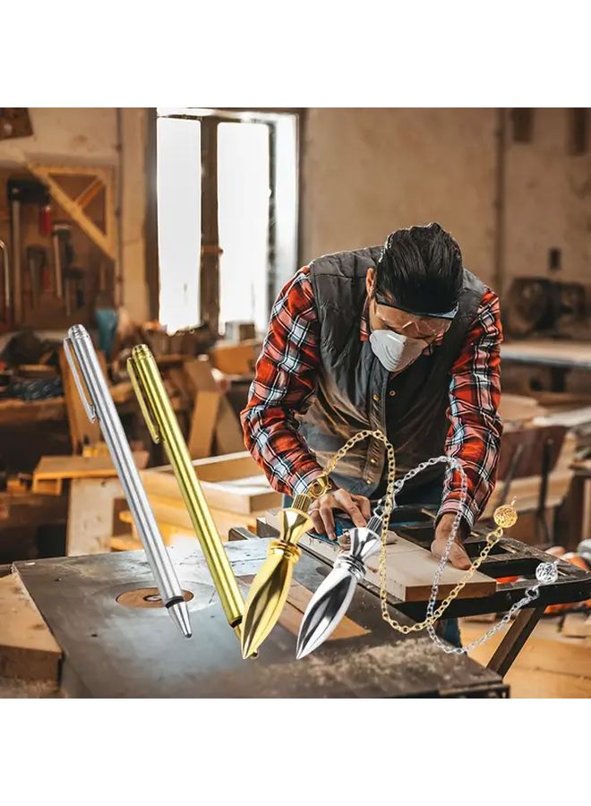 Style1 Copper Dowsing Rods And Pendulum Pendant For Ghost Hunting Water Divining Treasure Detection - Image 2