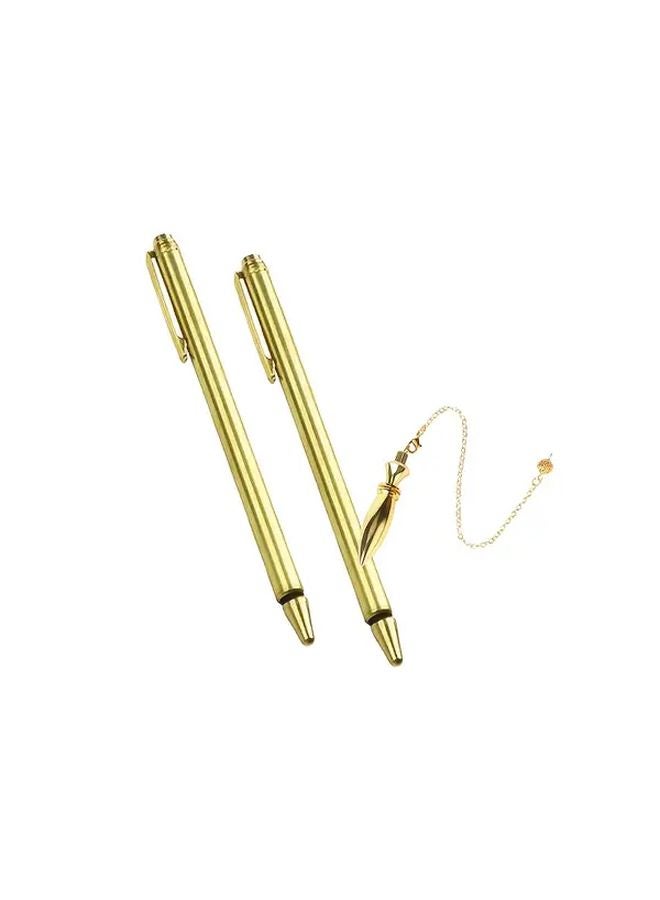 Style1 Copper Dowsing Rods And Pendulum Pendant For Ghost Hunting Water Divining Treasure Detection - Image 5
