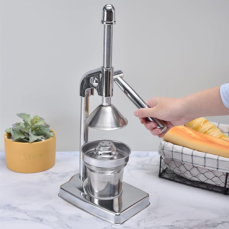 Stainless Steel Juicer With Powerful Motor For Quick Healthy Juice Home Office Detachable - Image 3