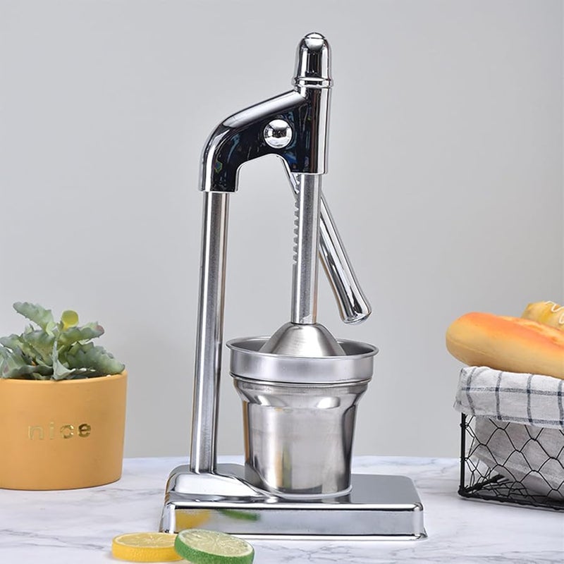Stainless Steel Juicer With Powerful Motor For Quick Healthy Juice Home Office Detachable - Image 5