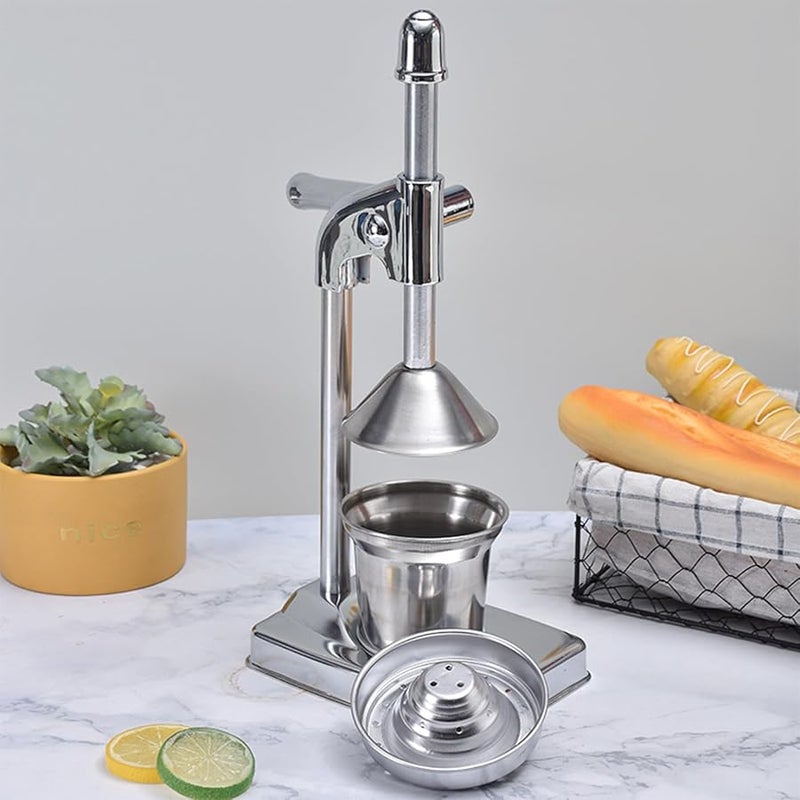 Stainless Steel Juicer With Powerful Motor For Quick Healthy Juice Home Office Detachable - Image 4