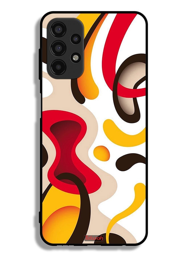 Tolwak Samsung Galaxy A13 4G Protective Case Cover Pattern - Image 1