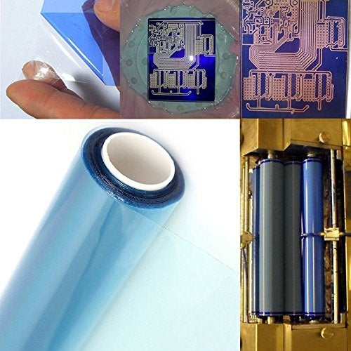 VANTIYAUS Photosensitive (30cmx500cm/1ftx16.5ft) PCB Photosensitive Dry Film for Circuit Production Photoresist Sheets, Replace Thermal Transfer PCB Board - Image 5