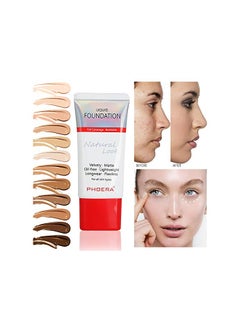Phoera Liquid Foundation Natural Look 30ML 102 Nude  - Image 4
