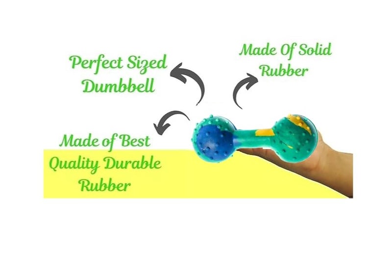 swacch Shih Tzu Dog Shampoo + Dumbbell Toy I Durable Rubber Dog Toy for Chewing I Playing,Teeth Cleaning & Training Toy I Combo Pack I 1 Litre Pack of 3 Jasmine - Image 5