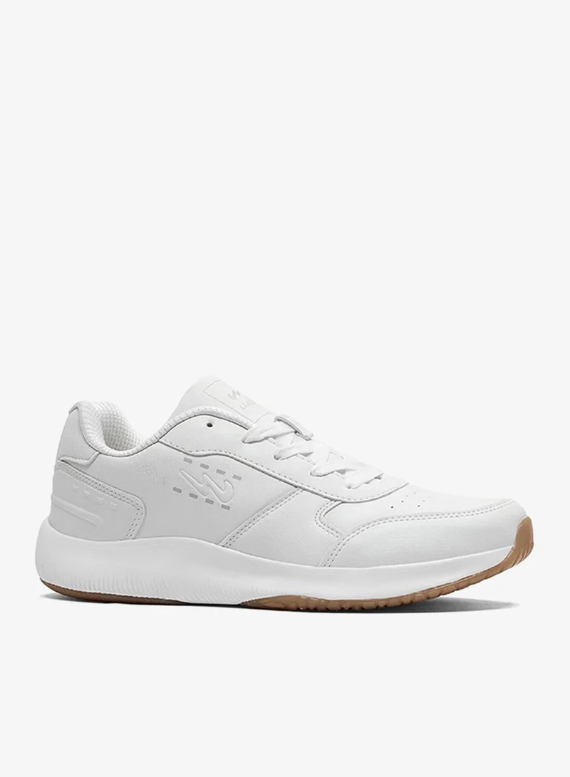 كامبس Men Credit White Motion Massage Lace-Up Sneakers-White