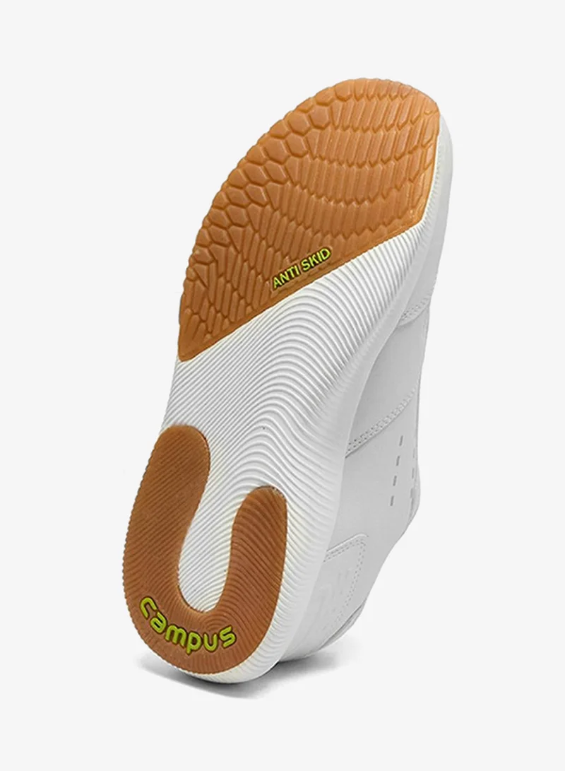 Campus White Men Credit White Motion Massage Lace-Up Sneakers-White for Men | Best Price UAE