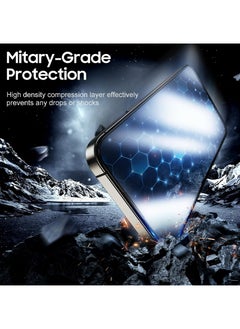 SNBFA iPhone 16 Pro Max Screen Protector, 【Dust-Free Kit】 6.9 inch Tempered Glass [Auto-Positioning] Easy installation Anti-Fingerprint Anti-Blue Light 9D Full Coverage- 2 Pack  - Image 2