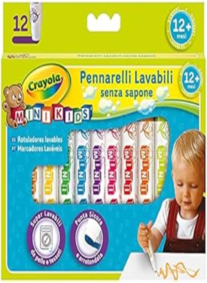 Crayola Markers - 12 Pieces - pzsku/ZB9DAD3D6B3BB841A8F27Z/45/_/1720389285/4d553d8b-ca34-4f58-9aee-aab306dde32d