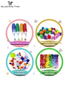 BLOOMING TIME Children's Puzzle Handmade DIY Materials Package Toys  - Image 3