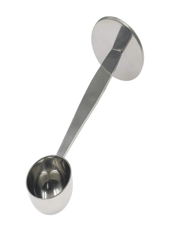PHITUODA 2-in-1 Coffee Scoop Stainless Steel Measuring and Tamping Coffee Spoon(15ml)-1pc - Image 1
