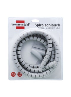 Brennenstuhl High Quality Polyethylene Spiral Coiled Tube White 2.5 m 1164360 
