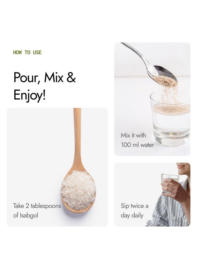 Kapiva كابيفا إيسابغول+ 200 جرام | مسحوق إيسابغول | يعزز الهضم | تخفيف طبيعي من الإمساك | مصدر غني من مكملات الألياف الغذائية | قشور السيليوم - Image 4