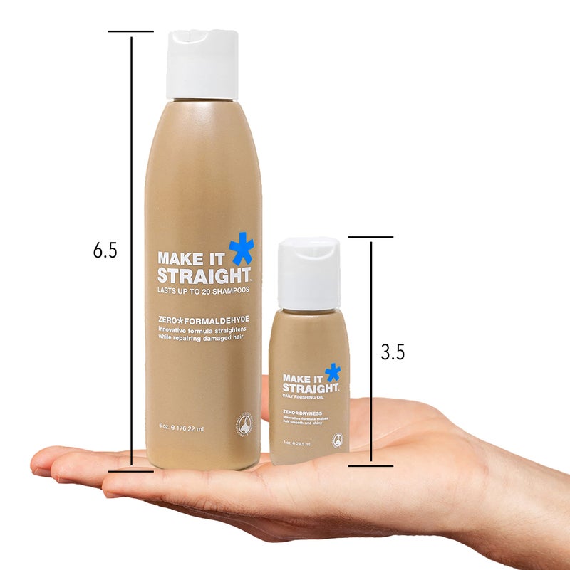 Developlus Make It Straight Blowout Spray, Straighten Hair, Eliminate Curls, and Protect Against Heat Damage, Enjoy Salon Blowout Results with Smooth, Sleek Hair, Free from Formaldehyde - Image 4