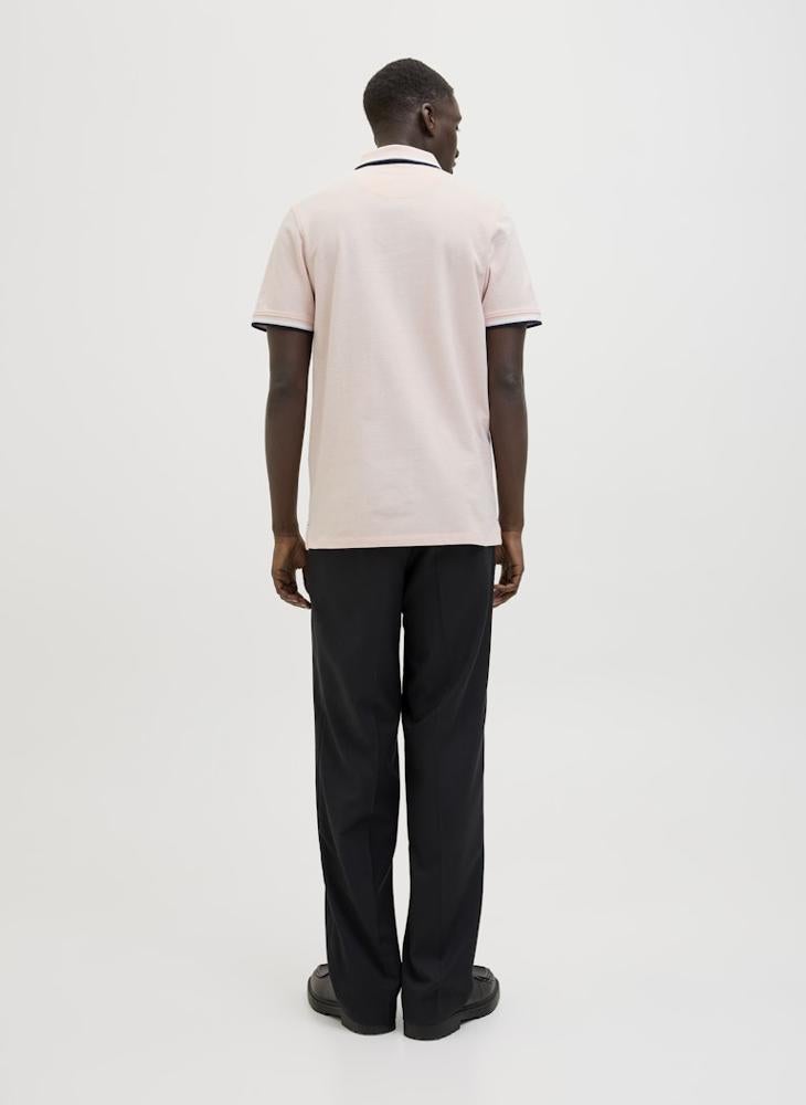 JACK & JONES Jjepaulos Logo Print Polo Shirt  - Image 2
