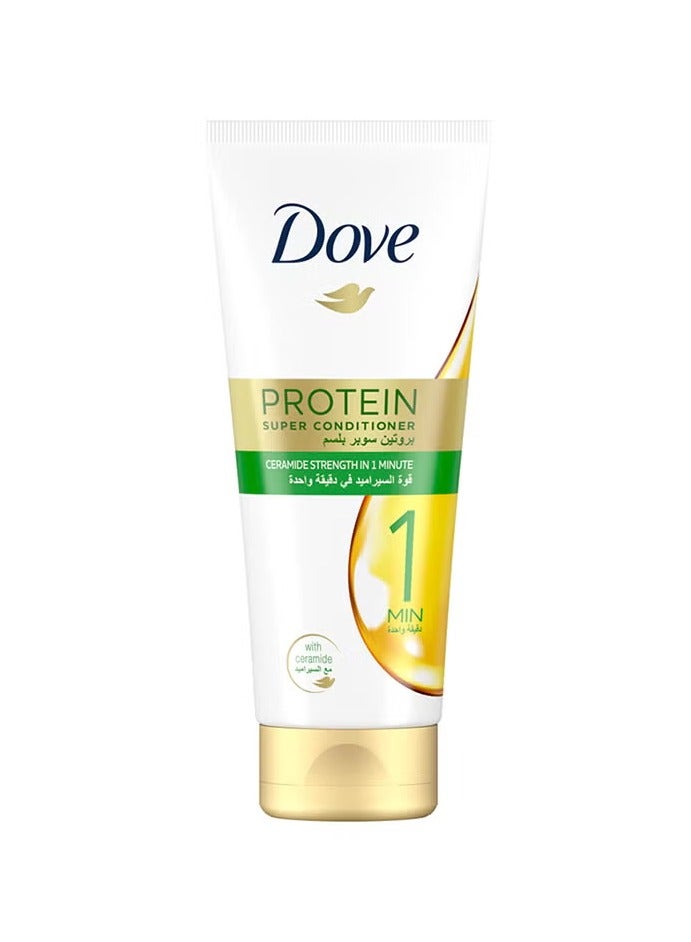 Dove Protein Super Conditioner Strengthens Weak Hair In Just 1 Minute With Ceramide 180ml - Image 1