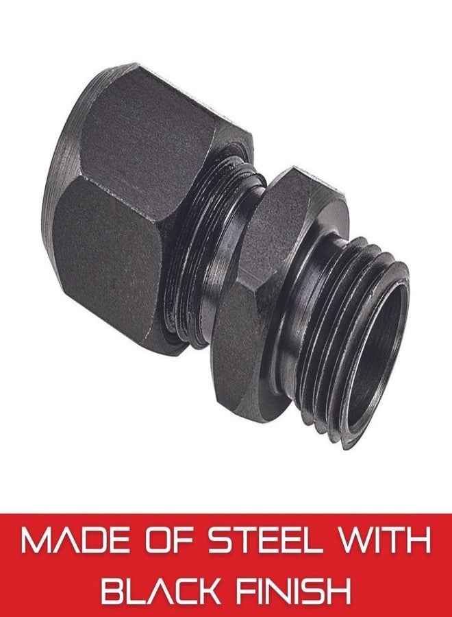 ستارريت مشبك ستاريت الفولاذي لمؤشر القرص - مقاس خيط 1/2-20NF، طول الخيط 9/32 بوصة، قطر فتحة مرور 0.375 بوصة لساق المؤشر، لون أسود - 25SC38 - Image 4