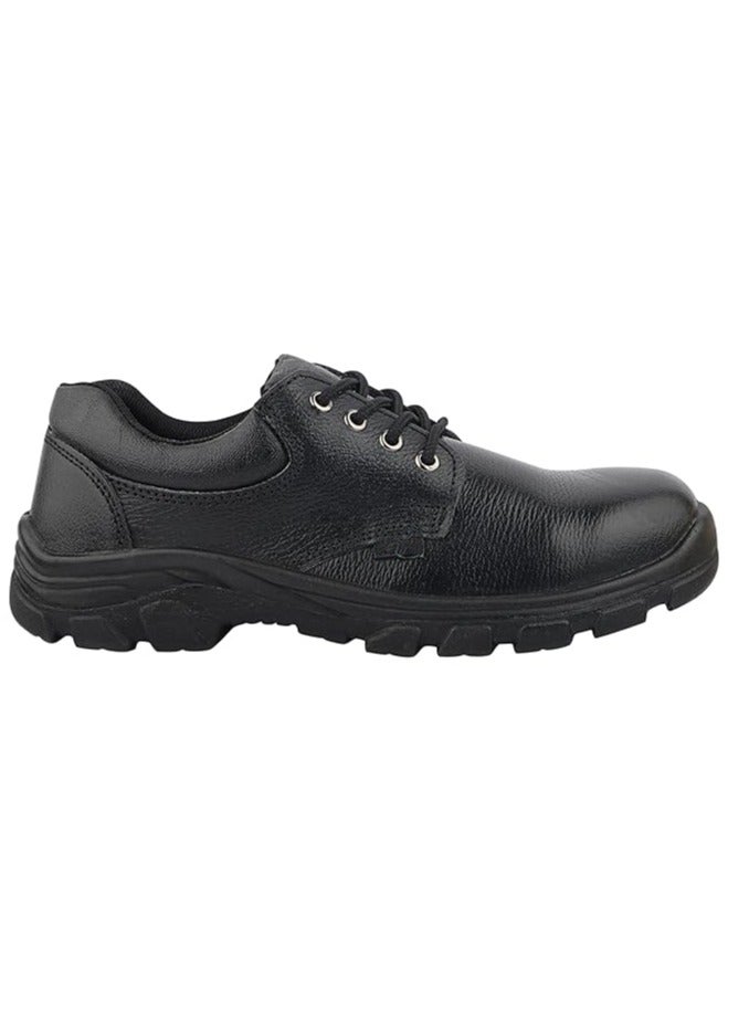 Genuine Leather Safety Shoes for Men with PU Sole, Steel Toe & Energy Absorption  - Image 3