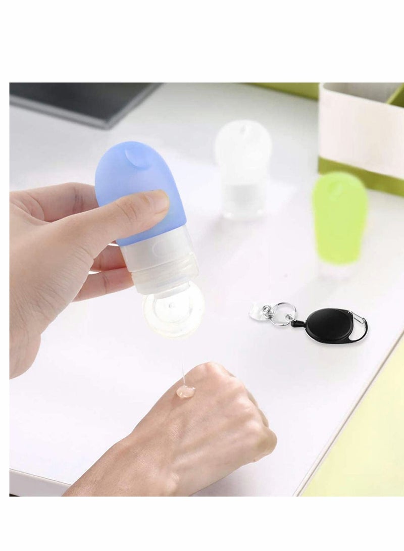 38ml Spray Bottle with Hook, Super Fine Misting Empty Bottle,Clear Water Leak-Proof Hair Sprayer (3 PCS)