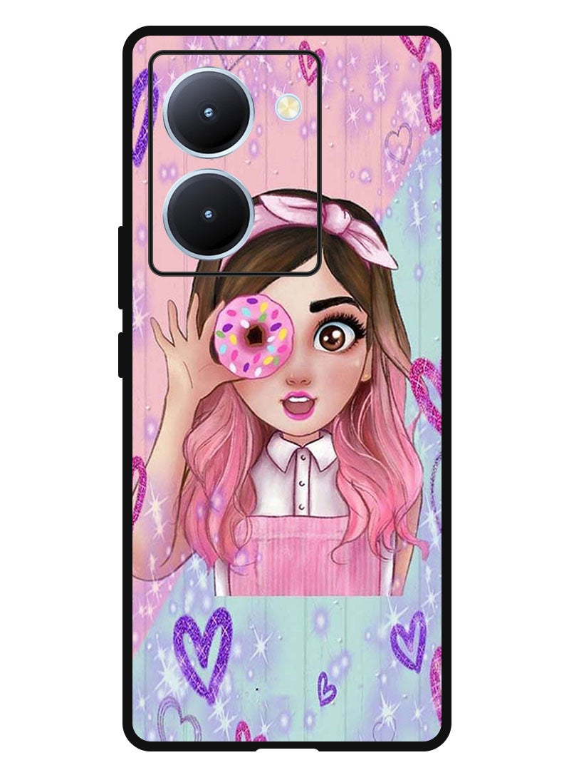 Theodor Protective Case Anti Scratch Shock Proof Bumper Cover For ViVo Y78 China Donut Love - Image 1