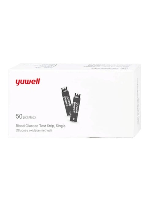 شرائط مقياس الجلوكوز yuwell العلبة تحتوى على 50 شريط