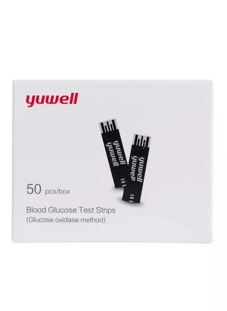 Yuwell - Blood Glucose Measuring Strips 50 Strips - Image 1