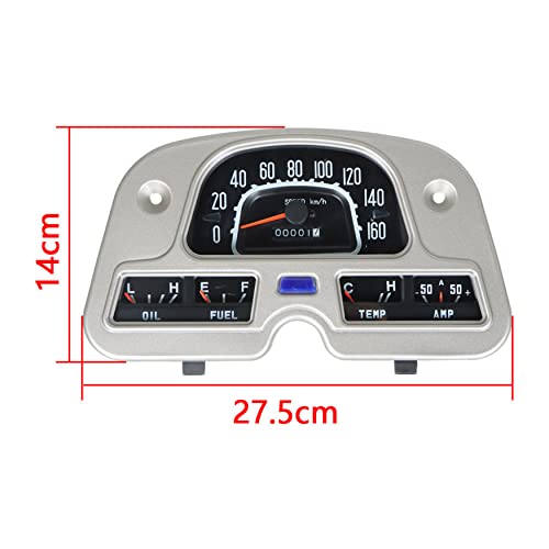 WFLNHB Speedometer Gauge Cluster Replacement for Land Cruiser FJ40 FJ45 BJ40 83100-60180 12V 1975-1980 - Image 5