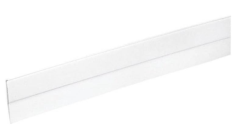 Frost King White Door Sweep 1.5 Inch x 36 Feet Weather Stripping Draft Stopper for Doors Blocks Dust Insects Air Leakage & Noise Energy Saving Door Seal Strip - Image 1